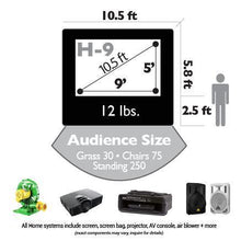 Load image into Gallery viewer, OUTDOOR HOME THEATER SYSTEM