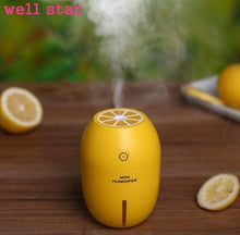 Load image into Gallery viewer, LEMON USB AIR HUMIDIFIER / PORTABLE INDOOR CUTE HUMIDIFIER