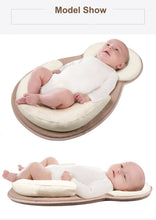 Load image into Gallery viewer, PORTABLE BABY BED - ANTI ROLLOVER