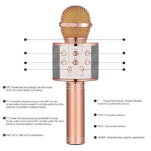 Load image into Gallery viewer, Magic Bluetooth Karaoke Microphone