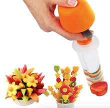 Load image into Gallery viewer, Push & Pop Fruit & Vegetable Shaper Cutter