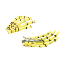 Load image into Gallery viewer, Halloween Skeleton Hair Clips