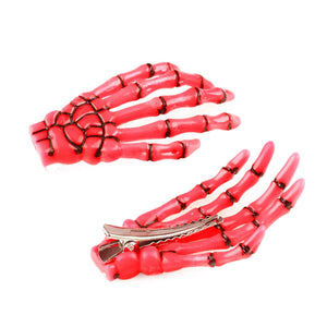 Halloween Skeleton Hair Clips