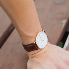 Load image into Gallery viewer, Luxury Rose Gold Men's Watch