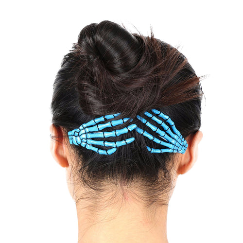 Halloween Skeleton Hair Clips