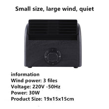 Load image into Gallery viewer, Portable 220V Bladeless Desk Fan