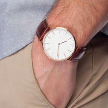 Load image into Gallery viewer, Luxury Rose Gold Men's Watch
