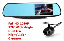 Load image into Gallery viewer, REAR VIEW MIRROR W/ DASHCAM AND BACK CAM