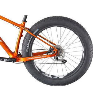 Golden Carbon Fat Bike Knight