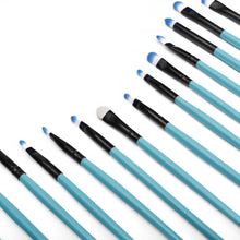 Load image into Gallery viewer, Makeup Brushes Set with Bag (Blue) - set of 32 brushes