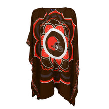 Load image into Gallery viewer, Limited Edition, Officially Licensed Cleveland Browns Caftan One Size / Brown