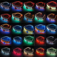 Load image into Gallery viewer, Double Color Glow LED Glasses