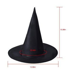 Halloween Black Witch Hat