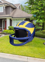 Load image into Gallery viewer, MICHIGAN WOLVERINES INFLATABLE LAWN HELMET