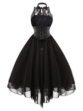 Load image into Gallery viewer, Halloween Steampunk Lace Dress