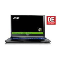 Load image into Gallery viewer, MSI WS63 8SK-017 15.6 inch Intel Core i7