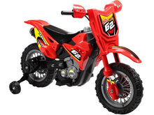 Load image into Gallery viewer, Mini Motos Dirt Bike 6v Red