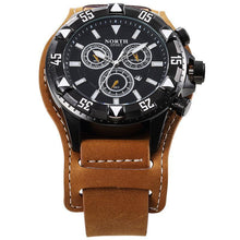 Load image into Gallery viewer, NORTH Luxury Leather Quartz Watches