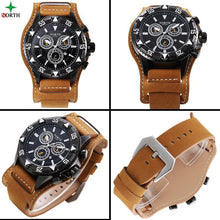 Load image into Gallery viewer, NORTH Luxury Leather Quartz Watches