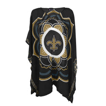 Load image into Gallery viewer, Limited Edition, Officially Licensed New Orleans Saints Caftan One Size / Black