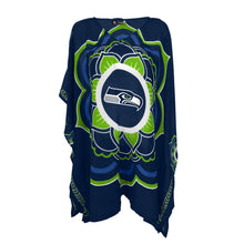 Load image into Gallery viewer, Limited Edition, Officially Licensed Seattle Seahawks Caftan One Size / Navy