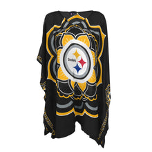 Load image into Gallery viewer, Limited Edition, Officially Licensed Pittsburgh Steelers Caftan Black / One Size