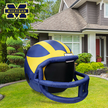 Load image into Gallery viewer, MICHIGAN WOLVERINES INFLATABLE LAWN HELMET