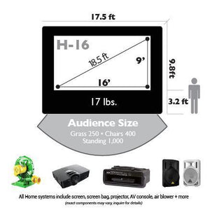 OUTDOOR HOME THEATER SYSTEM