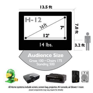 OUTDOOR HOME THEATER SYSTEM