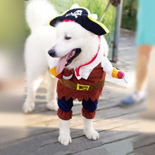 Load image into Gallery viewer, Pirate Pet Halloween Costume