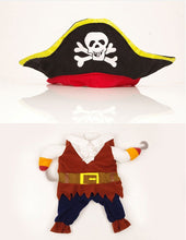 Load image into Gallery viewer, Pirate Pet Halloween Costume