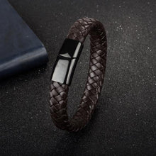 Load image into Gallery viewer, Luxury Braided Leather Bracelet