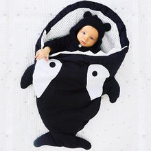Load image into Gallery viewer, Mr. Shark baby sleeping bag
