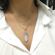 Load image into Gallery viewer, Moon Child Crystal Necklace