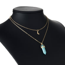 Load image into Gallery viewer, Moon Child Crystal Necklace
