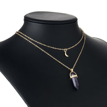 Load image into Gallery viewer, Moon Child Crystal Necklace