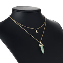 Load image into Gallery viewer, Moon Child Crystal Necklace
