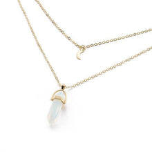 Load image into Gallery viewer, Moon Child Crystal Necklace