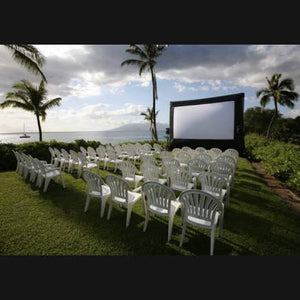 HOME OUTDOOR MOVIE SCREEN KIT