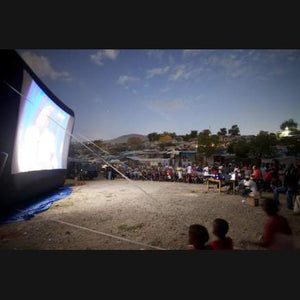 HOME OUTDOOR MOVIE SCREEN KIT