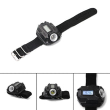 Load image into Gallery viewer, RECHARGEABLE FLASHLIGHT TACTICAL WATCH