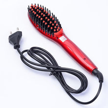 Load image into Gallery viewer, Hairbrush-Style Straightener