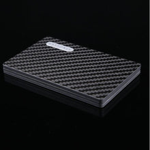 Load image into Gallery viewer, Real Carbon Fiber Magnetic Card Holder Wallet - 4 Layer