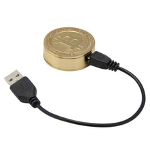 Load image into Gallery viewer, Rechargeable Flameless Bitcoin Electronic USB Lighter