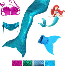 Load image into Gallery viewer, Mermaid Swimming Outfit