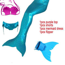 Load image into Gallery viewer, Mermaid Swimming Outfit