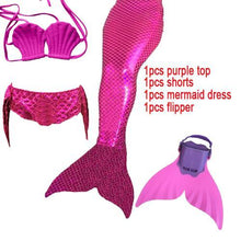 Load image into Gallery viewer, Mermaid Swimming Outfit