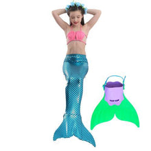 Load image into Gallery viewer, Mermaid Swimming Outfit