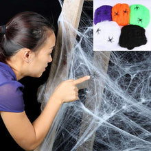 Load image into Gallery viewer, Halloween Scary Spider Web