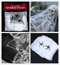 Load image into Gallery viewer, Halloween Scary Spider Web